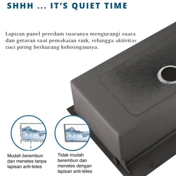 RINOKS Kitchen Sink Peredam Suara