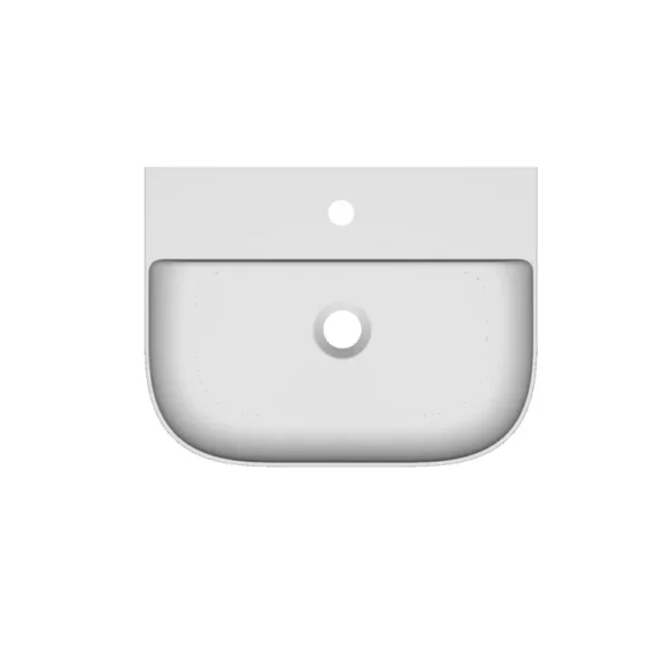 TC-029-S-Wastafel-gantung-550x400x150-top-view Wastafel Keramik Gantung TC-029-S super putih