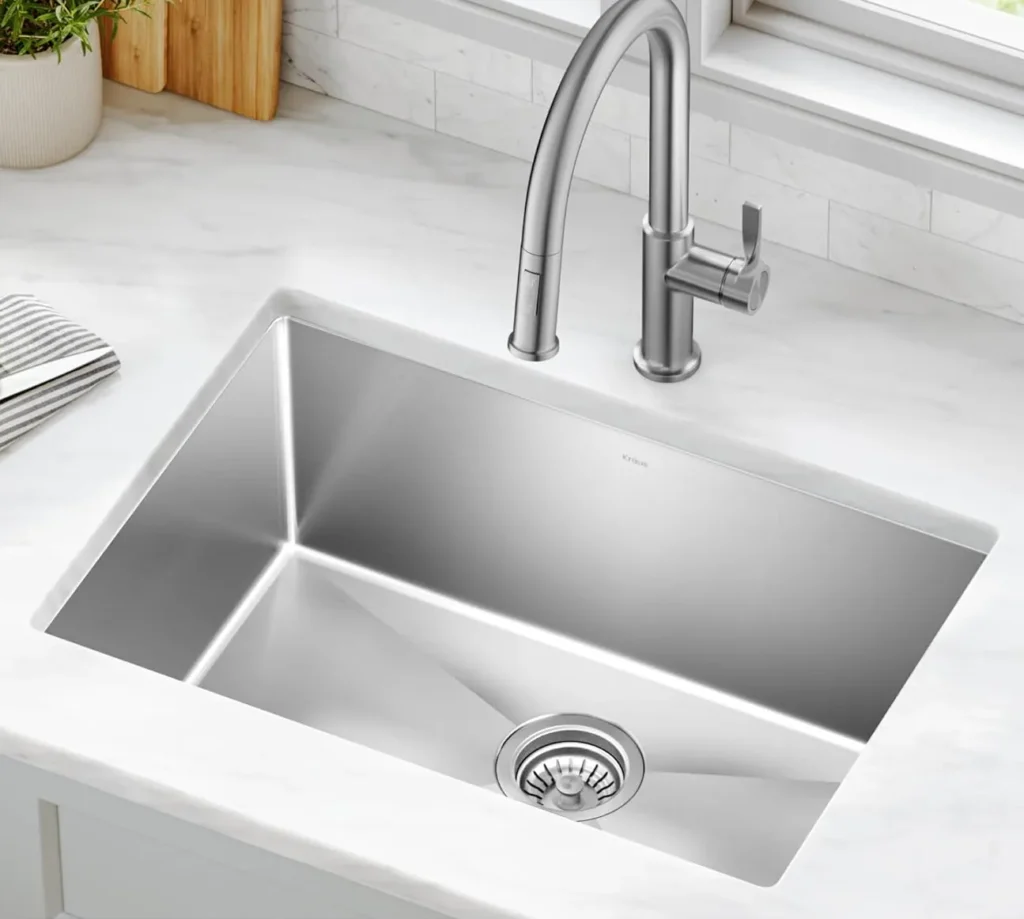 Bak Cuci Piring 60x45 tanam RINOKS undermount stainles PREMIUM kitchen sink