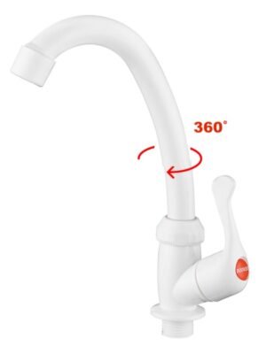 Kran cuci piring leher angsa ABS fleksibel bisa di putar 360˚