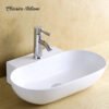Classica Italiano Wastafel keramik gantung mewah modern anti noda