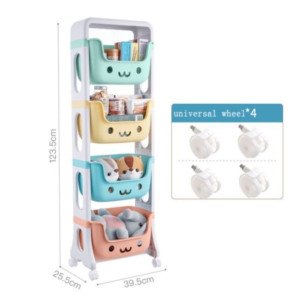286accee-38ae-4d92-adfd-a90a45848909.jpg Rak 4 Susun roda Tempat Penyimpanan Mainan Anak Serbaguna kamar mandi
