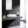 Classica Italiano Wastafel kamar mandi modern + cermin + keran + afur