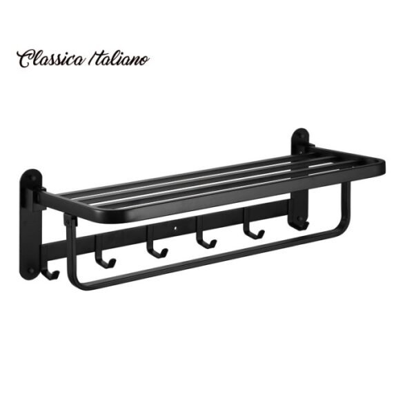 3e355322-8767-4642-9418-536b4d7333ab.jpg Classica Italiano rak handuk baju dinding kamar mandi towel shelf B-25