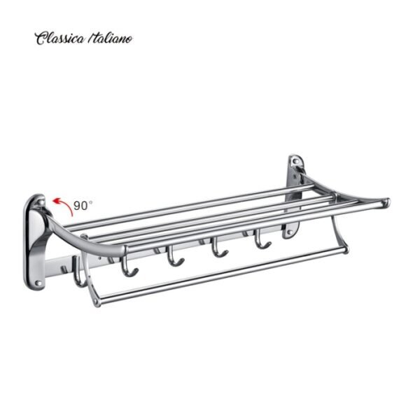 48760d3e-9870-4f41-8520-62405f4cc66b.jpg Classica Italiano rak handuk baju dinding kamar mandi towel shelf D111