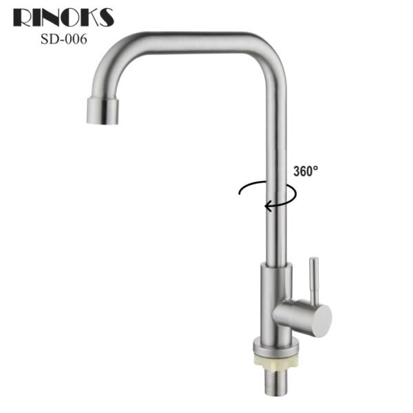 4ab909a9-393e-4d0a-856c-6a0fd6f9f66d.jpg RINOKS SD-006 Keran angsa tanam stainless steel 304 kuningan 360°