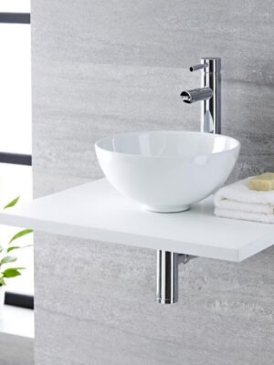 Classica Italiano paket Wastafel kabinet keramik bundar PHOENIX-012