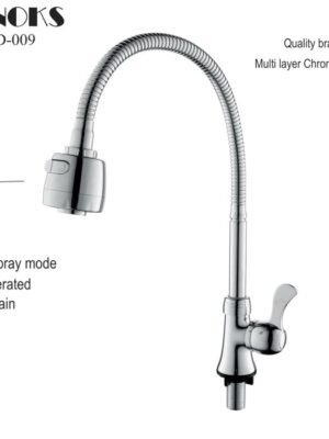 RINOKS Keran cuci piring kran sink model angsa kran flexible 2 mode