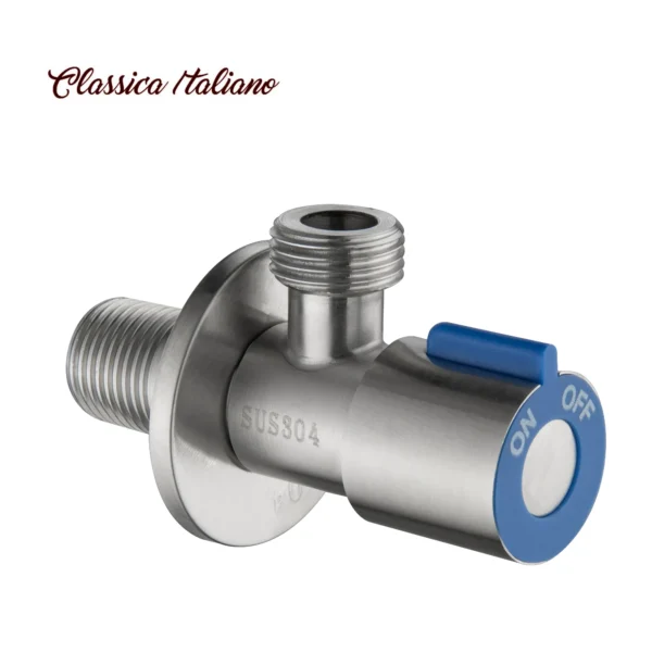 stop kran stainless double Classica Italiano AK-601