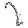 CBK-30058-rotation.jpeg Keran angsa ABS Chrome kran cuci piring kran dapur keran wastafel