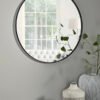 CR-50-60-F1-classica-italiano-kaca-cermin-bulat-matte-black-6.jpg Classica Italiano cermin kamar mandi bulat 50cm gantung bingkai