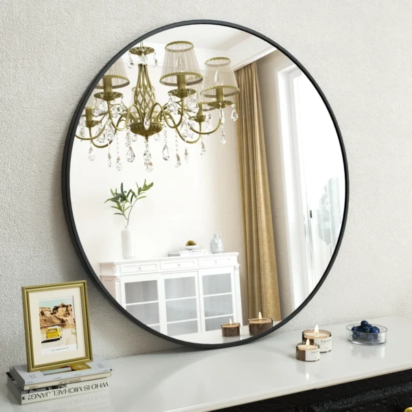CR-50-60-F1-classica-italiano-kaca-cermin-bulat-matte-black-8 Cermin bulat bingkai 50cm 60cm