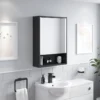 CRK-406-K1-Cermin-kabinet-hitam-65x40x12-gs-1 Cermin Kabinet Aluminium 65x40