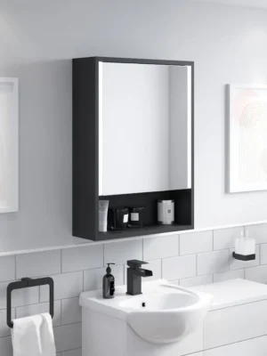 CRK-406-K1-Cermin-kabinet-hitam-65x40x12-gs-1 Cermin Kabinet Aluminium 65x40
