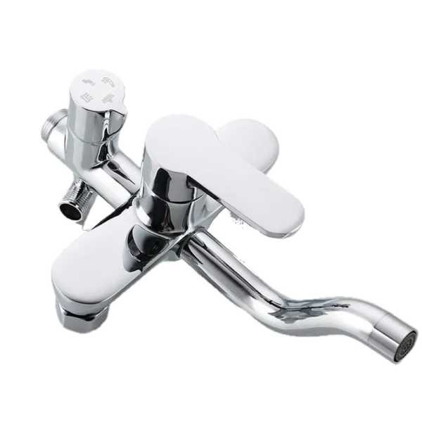 OASENSE CS-710 Tiang Shower Kuningan Panas Dingin Set - Rain Shower Anti Bocor Aksesoris Kamar Mandi