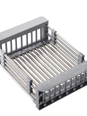 D26.png Keranjang tirisan bak cuci piring drainer pengering rak dapur stainles