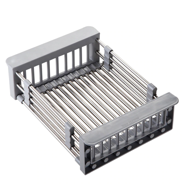 D26.png Keranjang tirisan bak cuci piring drainer pengering rak dapur stainles