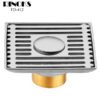 Saluran pembuangan mesin cuci floor drain RINOKS FD-412 Stainles anti karat 3.0 mm