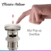 ITL-035-classica-italiano-afur-pop-up-overflow Afur wastafel pop-up overflow stainles chrome hitam putih gold