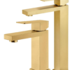 Kran wastafel ITL-7206 Gold Classica Italiano stainles anti korosi