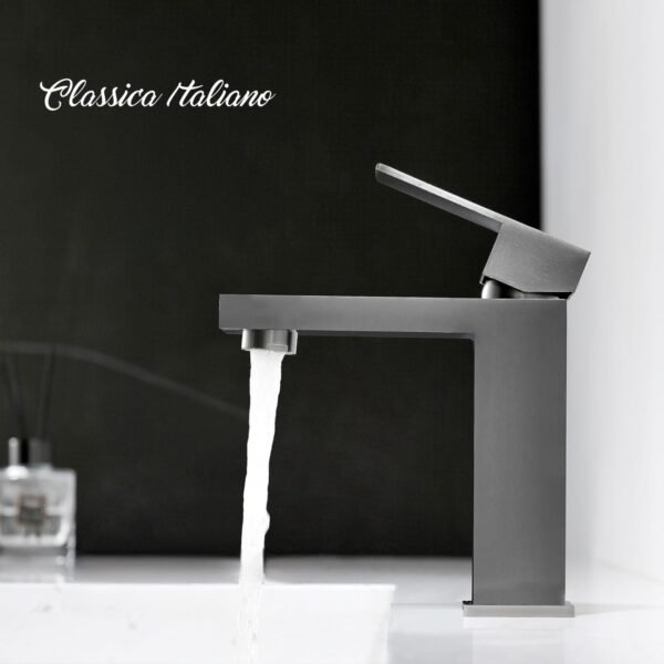ITL-7206-AGG-Classica-Italiano-kran-dingin-stainles-gun-grey-gs-2.jpeg Keran wastafel ITL-7206 abu Classica Italiano stainles gunmetal grey