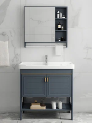 Lemari kabinet Komotini Aluminium