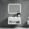 MITILINI-WH-70-kabinet-wastafel-stainless-steel-70cm-marble-white.jpg Wastafel kabinet stainles MITILINI-WH Classica Italiano + cermin LED