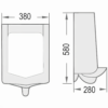 OR-905-Classica-Italiano-urinoir-toilet-38x28x58-sketch-1440x1440-1-e1704484539952.png Urinal toilet muslim keramik Classica Italiano model OR-905