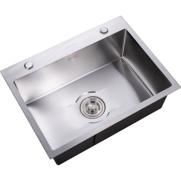 RINOKS-SB-5043-bcp-handmade-kitchen-sinks.jpg Kitchen sink RINOKS Bak Cuci Piring tebal Stainless anti karat SB-5043