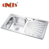 RKS-314-RINOKS-wastafel-cuci-piring-1000x500x230-1500x1500-1.png Kitchen sink RINOKS 1 lubang sayap kithcen sink stainles tebal anti karat 100cm