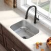 Wastafel dapur undermount 1 lubang RINOKS
