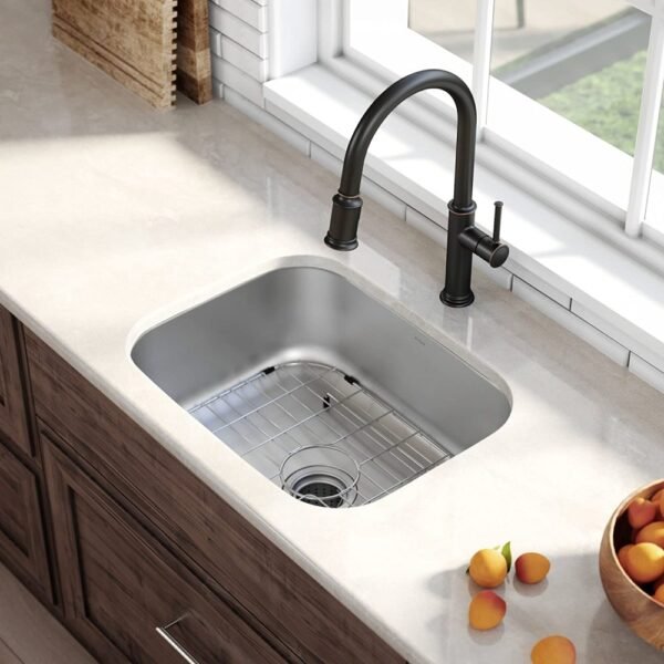 Wastafel dapur undermount 1 lubang RINOKS