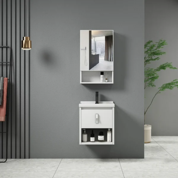 Ragusa-wh-40-Classica-Italiano-wastafel-kabinet-putih-gs1-2700x2700 CLASSICA ITALIANO Set Wastafel Kabinet Gantung Minimalis Aluminium RAGUSA Anti Rayap Tahan Air