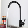 SD-005BK-RINOKS-keran-air-stainles-hitam.png RINOKS Keran dapur Angsa fleksibel Stainless 304 kuningan hitam