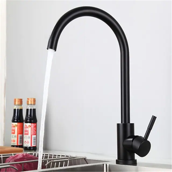 SD-005BK-RINOKS-keran-air-stainles-hitam.png RINOKS Keran dapur Angsa fleksibel Stainless 304 kuningan hitam