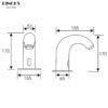 Keran sensor gerak otomatis basin faucet AC/DC