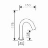 SD-506-A-kran-cuci-tangan-sensor-tanam-sketch.jpeg Kran pintar sensor gerak otomatis basin faucet AC/DC SD-506