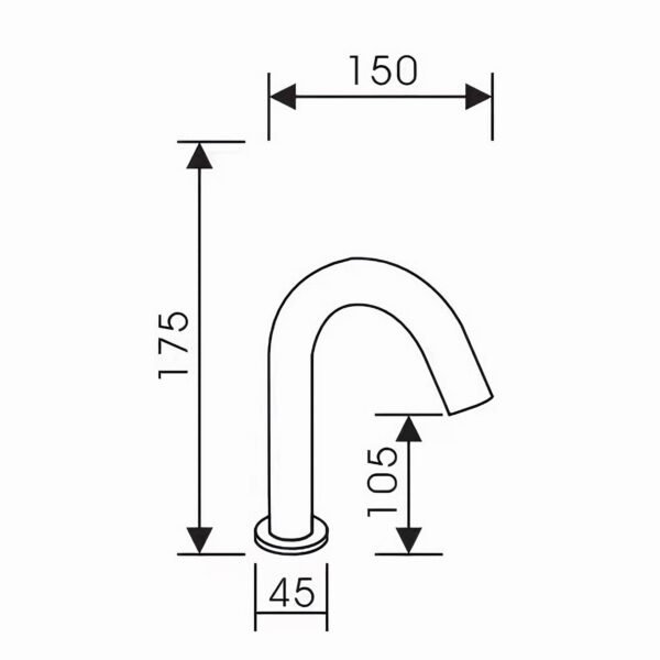 SD-506-A-kran-cuci-tangan-sensor-tanam-sketch.jpeg Kran pintar sensor gerak otomatis basin faucet AC/DC SD-506