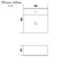 TC-022-classica-italiano-sketch.jpg Classica Italiano Wastafel keramik kamar mandi kotak modern FREE AFUR