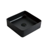 Art basin Classica Italiano wastafel kamar mandi kotak hitam modern elegan desain Italia