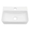 CLASSICA ITALIANO Wastafel Keramik Dinding Minimalis TC-031 White