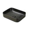 Wastafel kamar mandi keramik hitam modern Classica Italiano TC-037