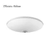 TC-039-Classica-Italiano-wastafel-tanam-oval CLASSICA ITALIANO Wastafel Kamar Mandi Tanam Undercounter Minimalis TC-039