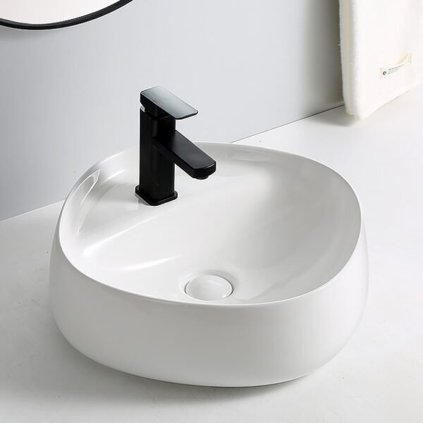 TC-137-YJ-2.jpg Wastafel cuci tangan keramik Classica Italiano mewah modern anti noda TC-137