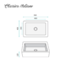 TC-140-Classica-Italiano-wastafel-meja-panjang-sketch.png Wastafel kamar mandi meja Classica Italiano TC-140 keramik mewah