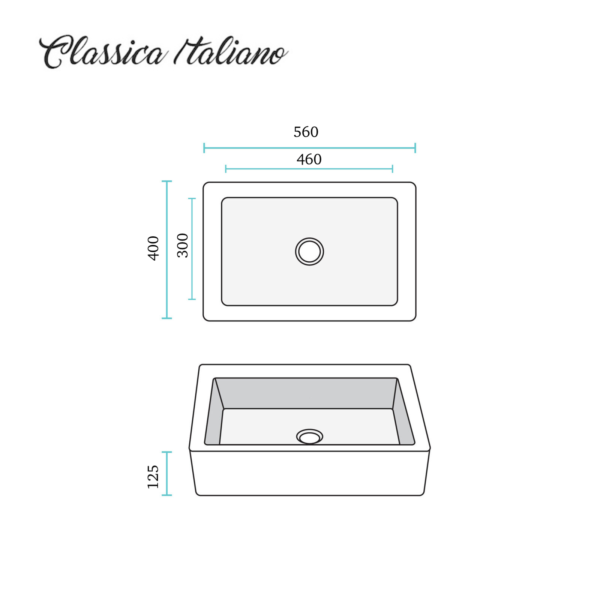 TC-140-Classica-Italiano-wastafel-meja-panjang-sketch.png Wastafel kamar mandi meja Classica Italiano TC-140 keramik mewah