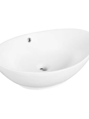 Classica Italiano Wastafel kamar mandi keramik oval mewah modern