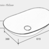 TC-236-sketch.png Wastafel cuci tangan oval keramik hitam mewah modern