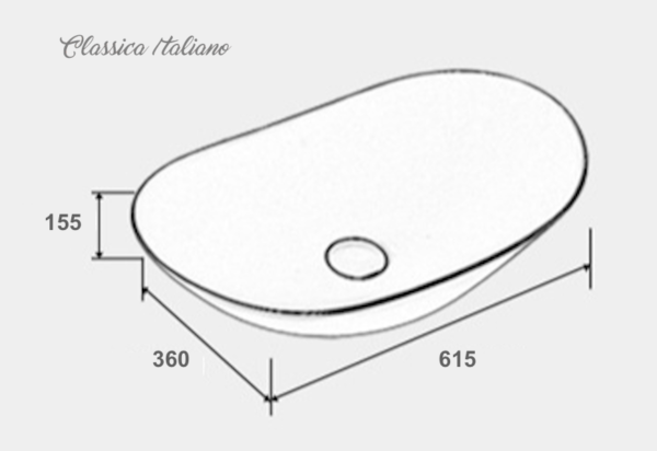 TC-236-sketch.png Wastafel cuci tangan oval keramik hitam mewah modern