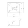 TR5043H-e1677039639989.jpg Kitchen sink RINOKS Bak Cuci Piring tebal Stainless anti karat SB-5043